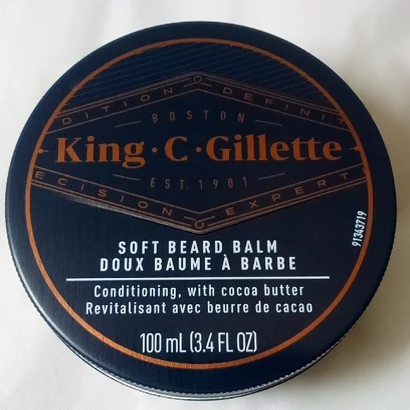 3 piece King C Gillette Beard Balm and Oil - Picture 6 of 8